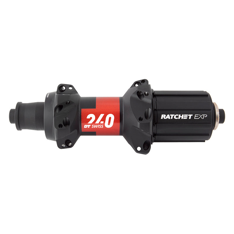 DT SWISS 240 EXP リア 130mm Q/R シマノ11S 24H DT Swiss 240 EXP Rear Hub - QR x 130mm Rim Brake HG 11 Road BLK