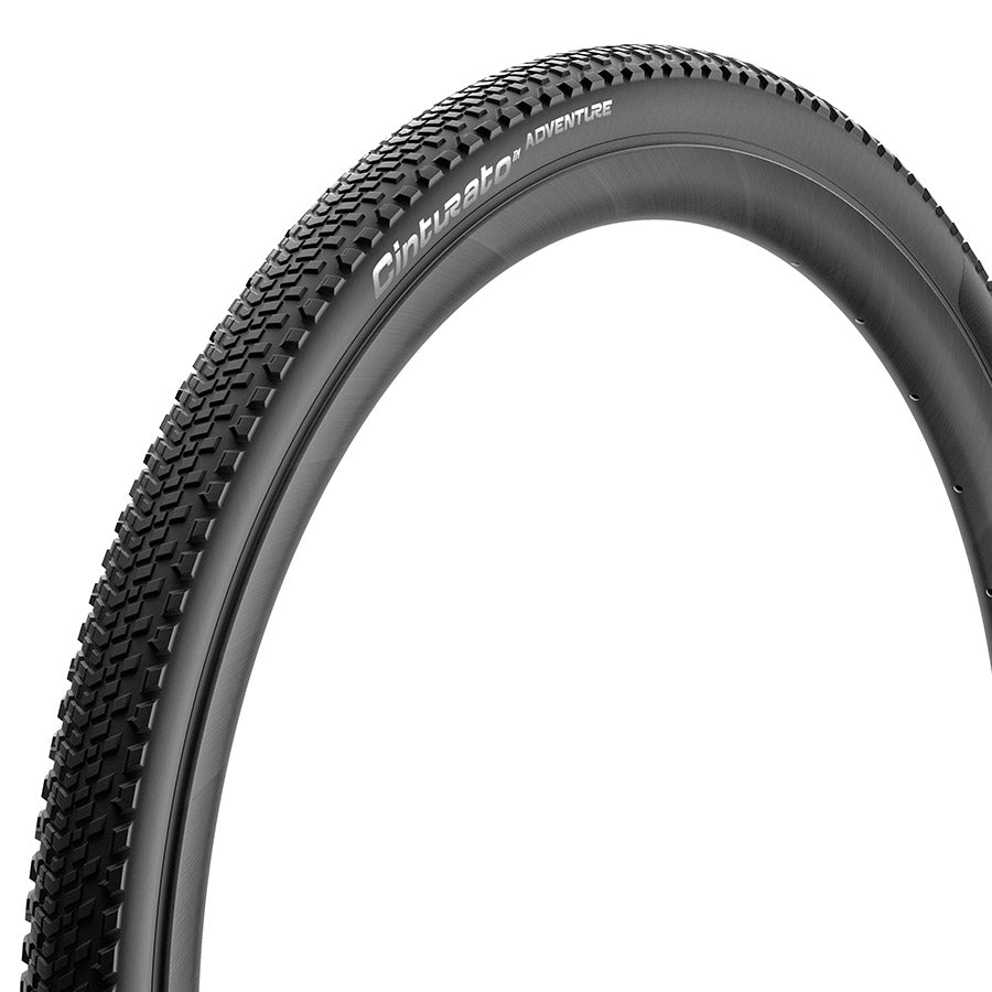 Pirelli Cinturato Adventure Gravel Tire 700x50C Folding Tubeless Ready PROCompound Gravel ProWALL Gravel 60TPI Black