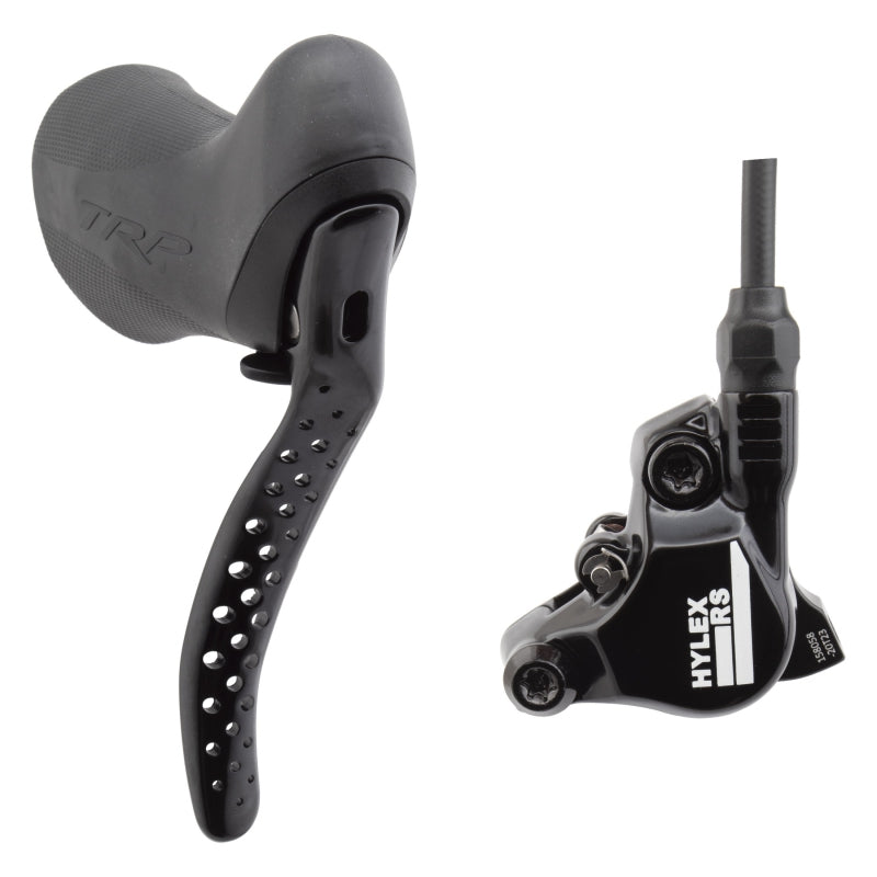 TRP Hylex RS Disc Brake and Lever - Rear Hydraulic 2-Piston Flat