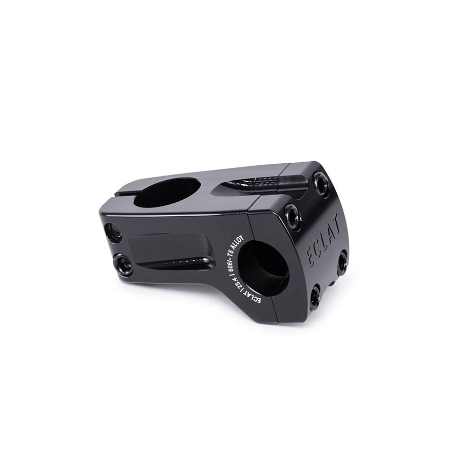 Eclat Domain Front Stem Diameter: 25.4mm Length: 50mm Steerer: 1-1/8'' Black