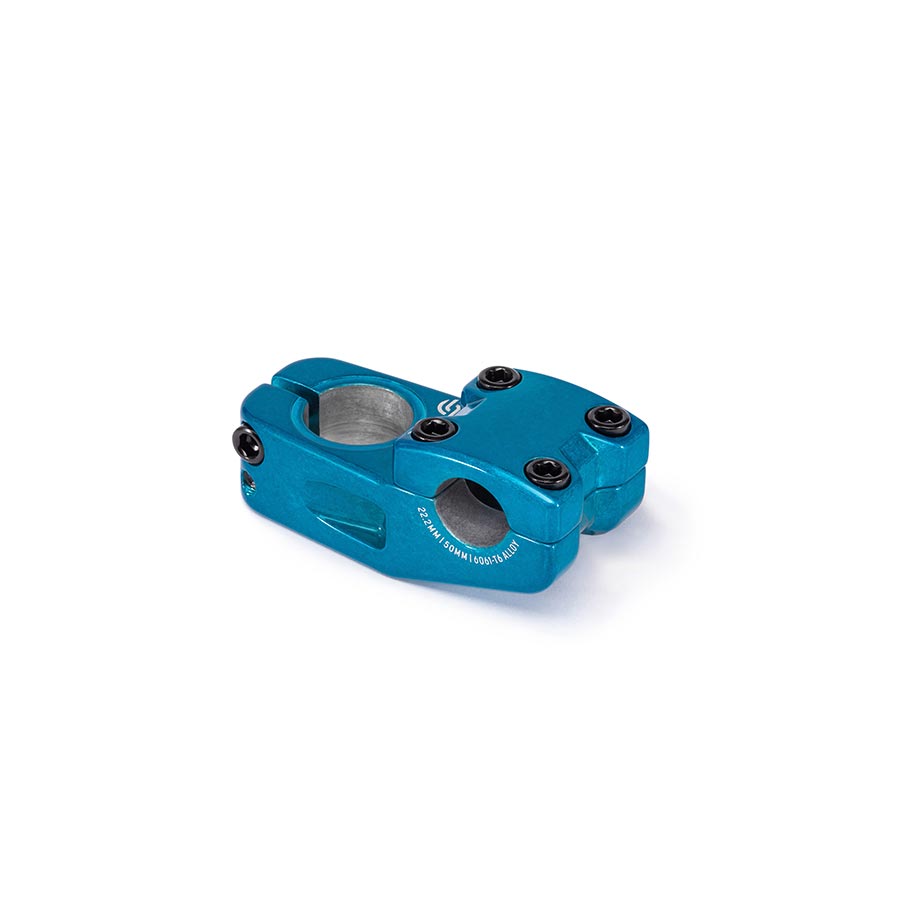 Salt Pro Toploader Stem Diameter: 22.2mm Length: 50mm Steerer: 1-1/8'' Blue