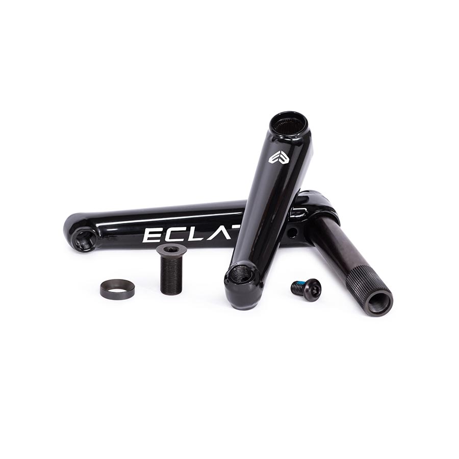 Eclat Tibia Crankset Spindle: 22mm 22mm 175mm Black BMX Set – Seattle ...