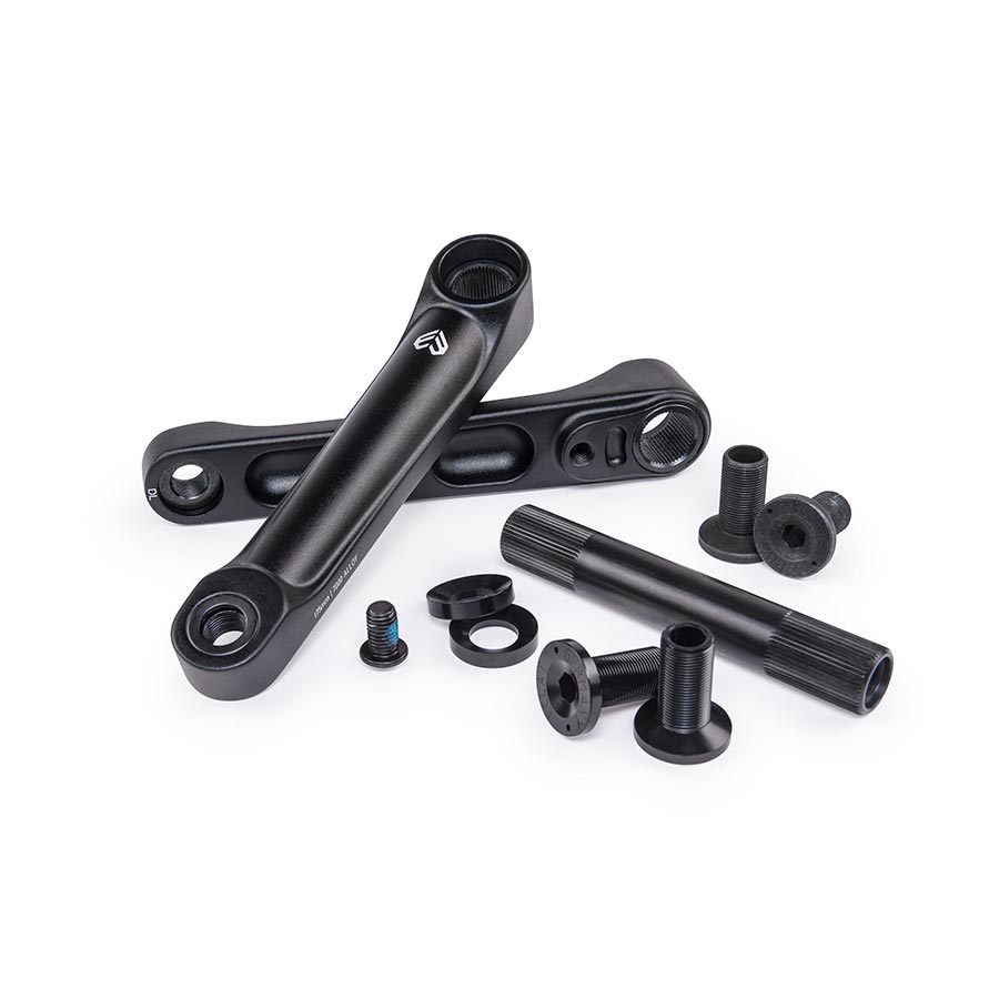 Eclat Maverick Crankset Spindle: 22mm 22mm 170mm Black BMX Set ...
