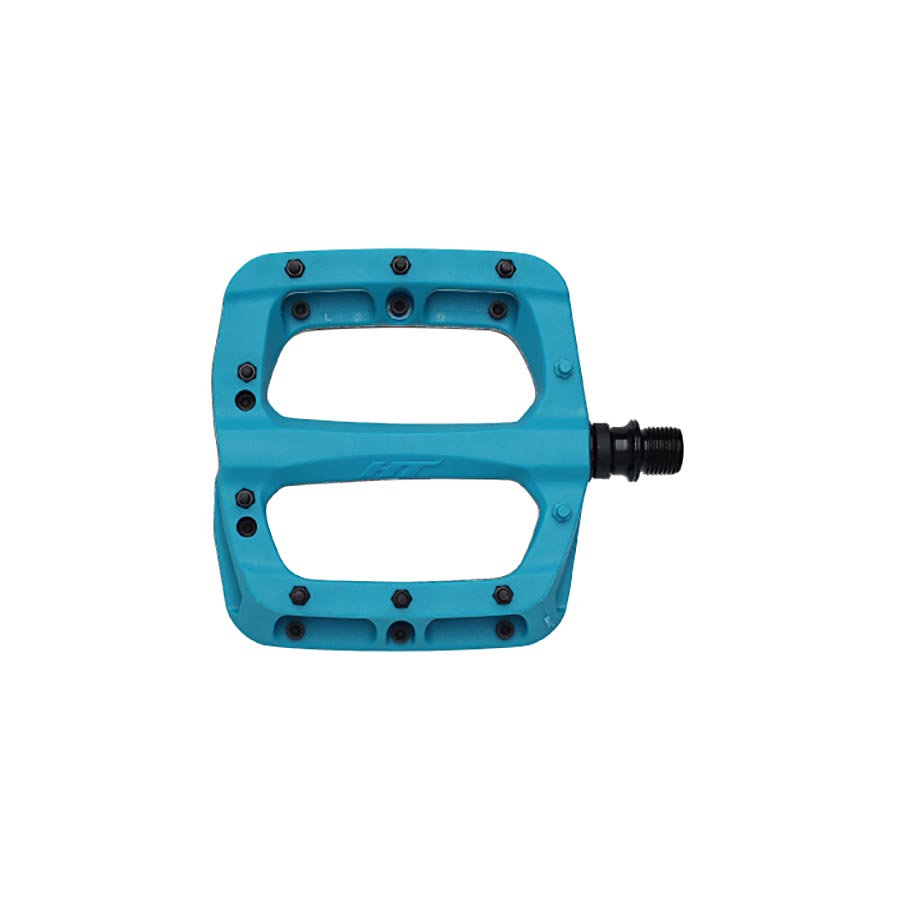 ht nano pedal HT Components PA03A Nano P Platform Pedals, Turquoise