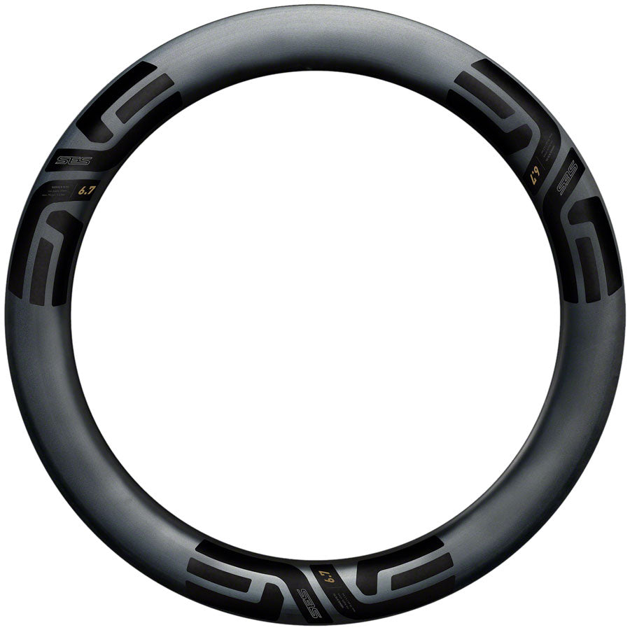 ENVE Composites SES 6.7 Rear Rim - 700 Disc 24H Black