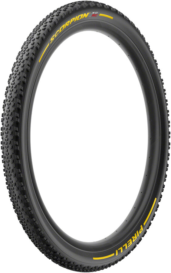 Pirelli Scorpion XC RC Tire - 29 x 2.2 Tubeless Folding YLW Label Team Edition Lite SmartGrip